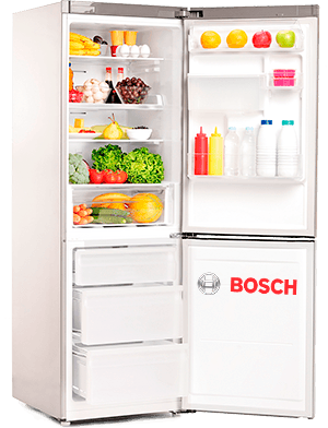 Холодильник двухкамерный открытый холодильник бош